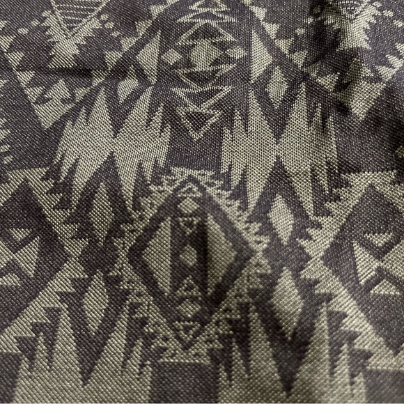 Black & Gray Tribal Print Victoria’s Secret Pink Shorts with Fold Down Waist - Picture 6 of 7